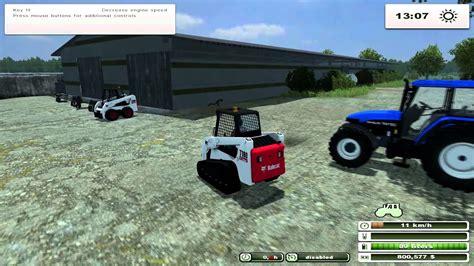 bobcat skid steer mod for farming simulator 2013|Skid Steer .